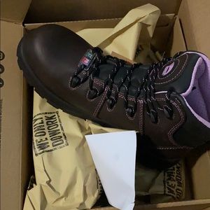 STEEL TOE WORK BOOTS